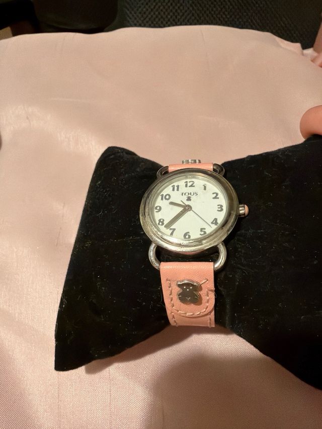 Reloj Tous Rosa y Plateado