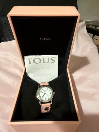 Reloj Tous Rosa y Plateado