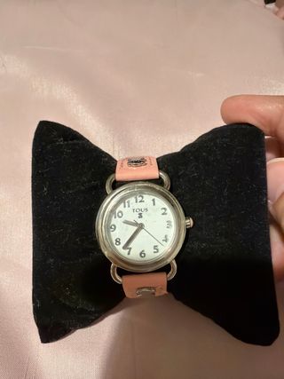 Reloj Tous Rosa y Plateado