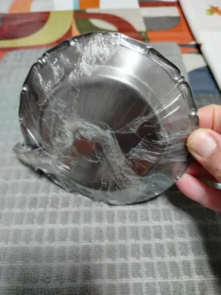 Formaggiera/Zuccheriera Argento/Trasparente