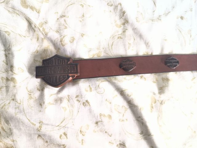 Cinturón Harley Davidson Marrón