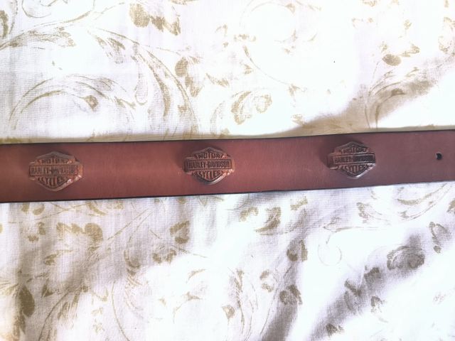 Cinturón Harley Davidson Marrón
