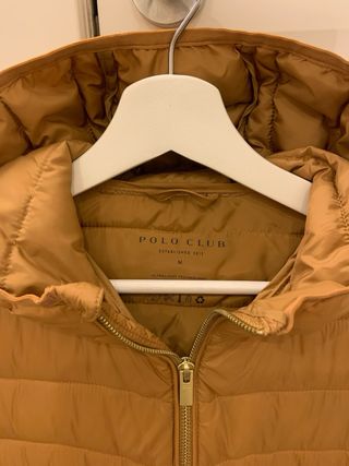 Chaqueta acolchada Polo Club mostaza Talla M