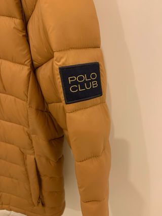 Chaqueta acolchada Polo Club mostaza Talla M