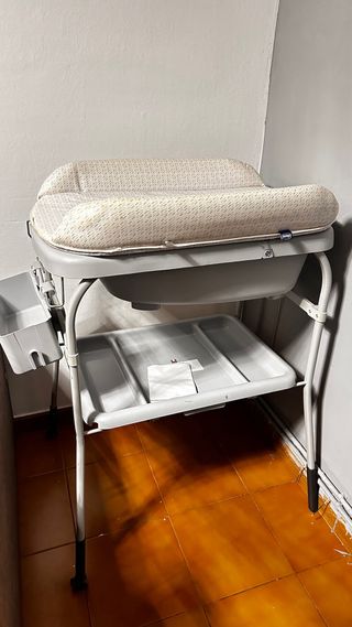 Bañera cambiador de  bebé