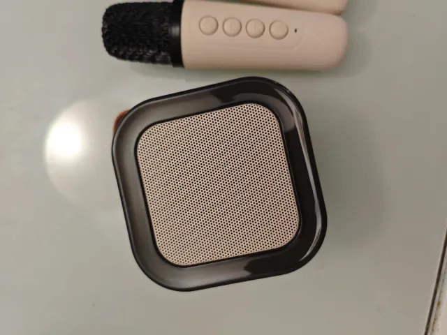 Altoparlante Karaoke + 2 Microfoni