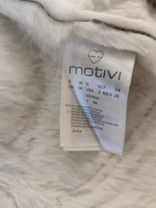 Giubbotto Motivi pelliccia foderato beige