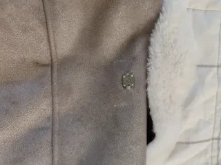 Giubbotto Motivi pelliccia foderato beige