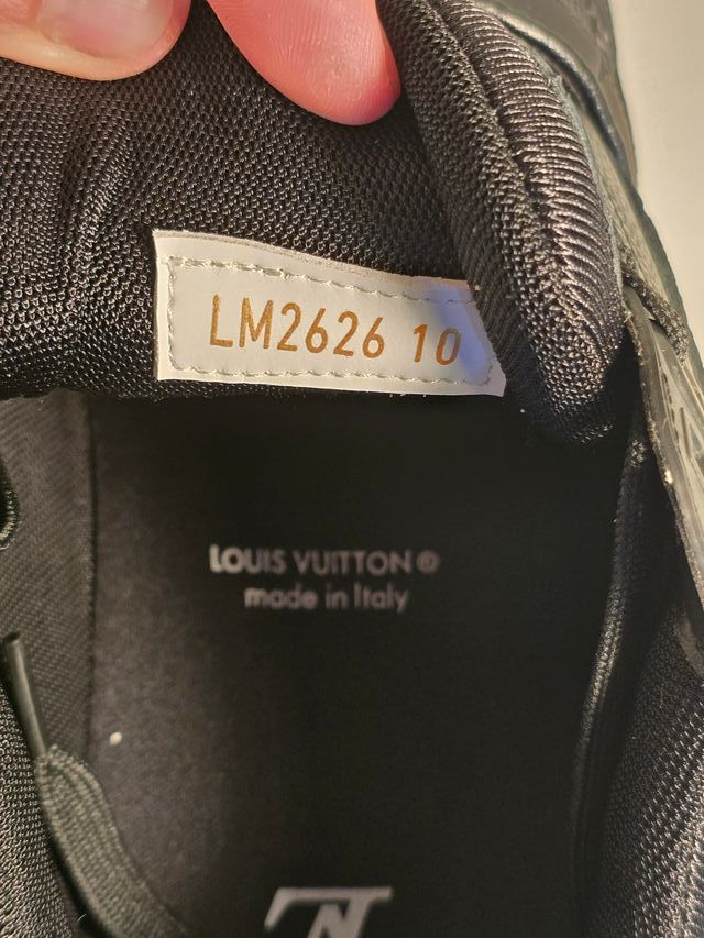 Sneakers LV Trainer Nere Taglia 44