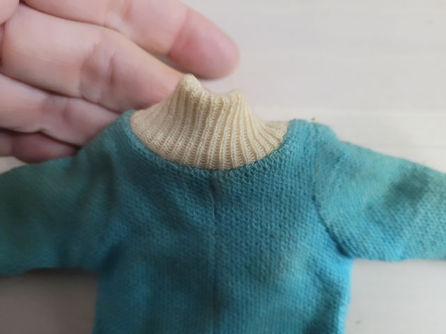 Nancy mono del conjunto bombacho años 70