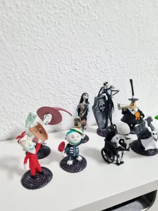 Set Figuras Pesadilla Antes de Navidad Disney