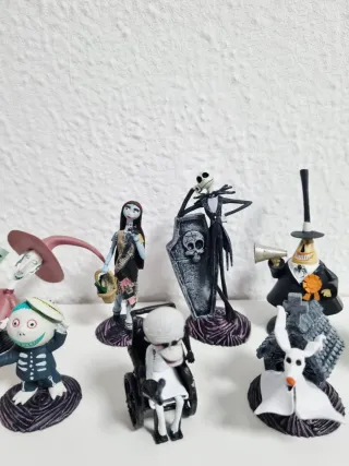 Set Figuras Pesadilla Antes de Navidad Disney