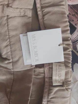 Pantalones Mus & Bombon beige XL