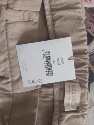 Pantalones Mus & Bombon beige XL
