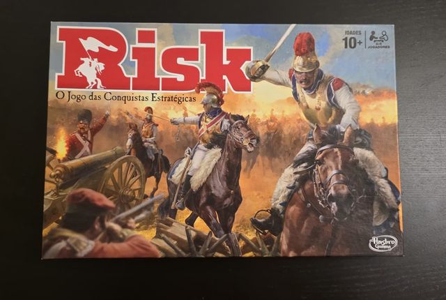 Jogo de Tabuleiro Risk - Edição Portuguesa