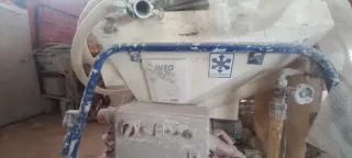 Máquina de yeso y monocapa