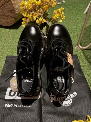 Dr. Martens Plataforma Mujer Negro