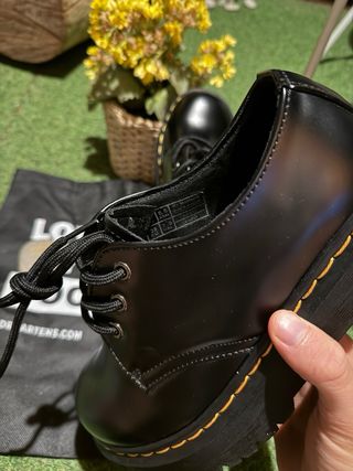 Dr. Martens Plataforma Mujer Negro