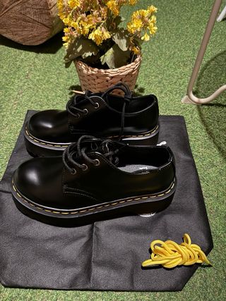 Dr. Martens Plataforma Mujer Negro