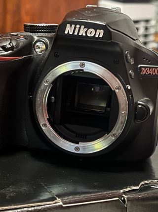 Nikon D3400 Cuerpo Cámara 8800 Disparos