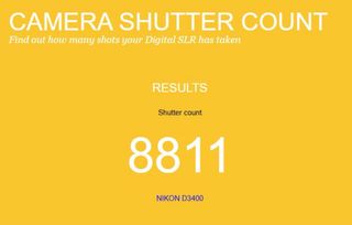 Nikon D3400 Cuerpo Cámara 8800 Disparos