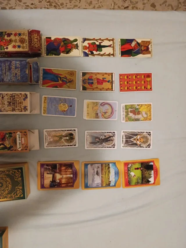 Tarot Marvel, Adventure Time y Akáshico