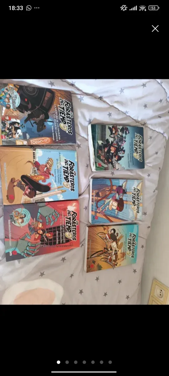 Lote 6 cómics Los Forasteros del Tiempo