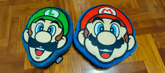 Pareja Cojines Luigi y Mario Nintendo
