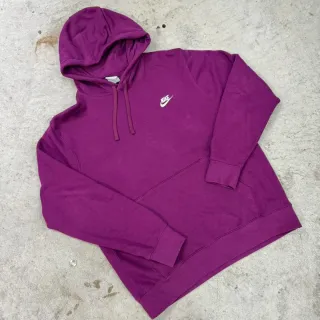 Sudadera Nike Essential Morada con Capucha