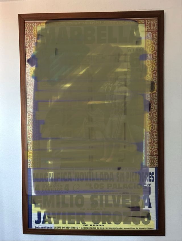 Marco grande de madera