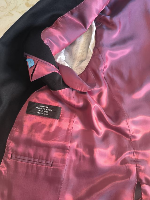 Traje Roberto Bassi negro