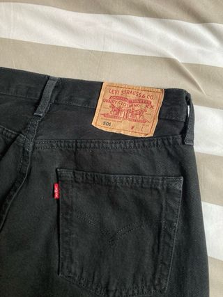 Levi's 501 Vintage Jeans Negros