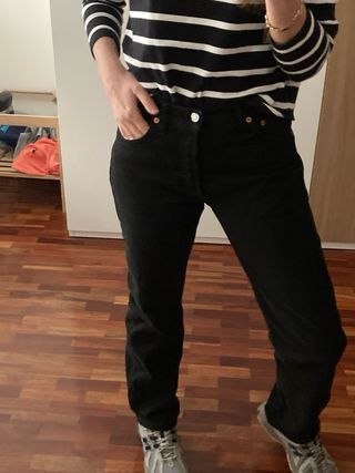 Levi's 501 Vintage Jeans Negros