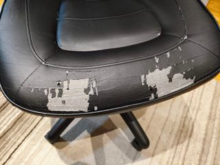 Silla de oficina gamer negra