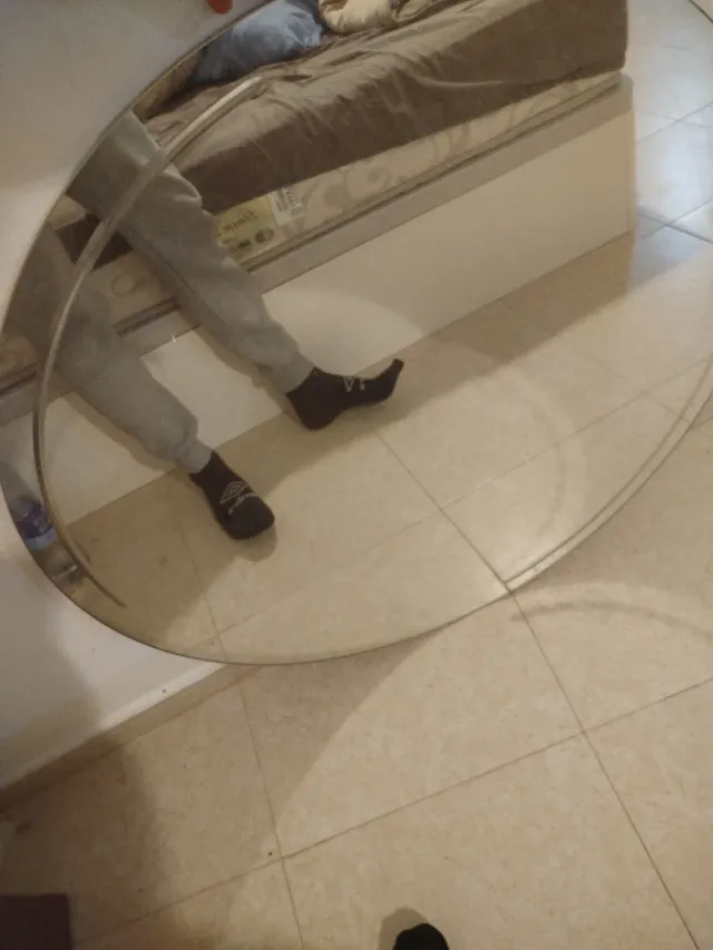 Espejo Redondo 83cm Cristal Precio nuevo: 120€