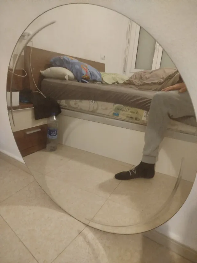 Espejo Redondo 83cm Cristal Precio nuevo: 120€