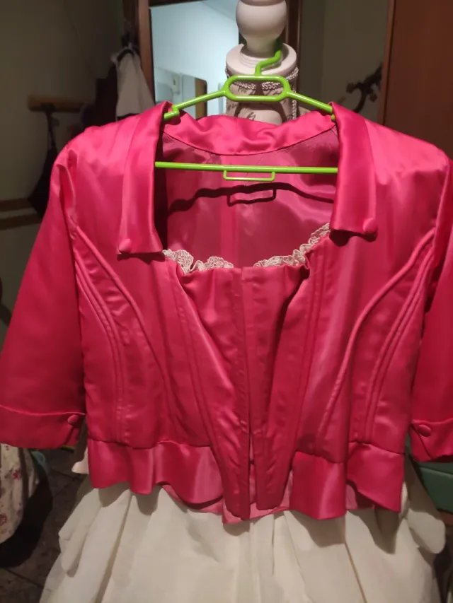 Cuerpo de época rosa talla 56