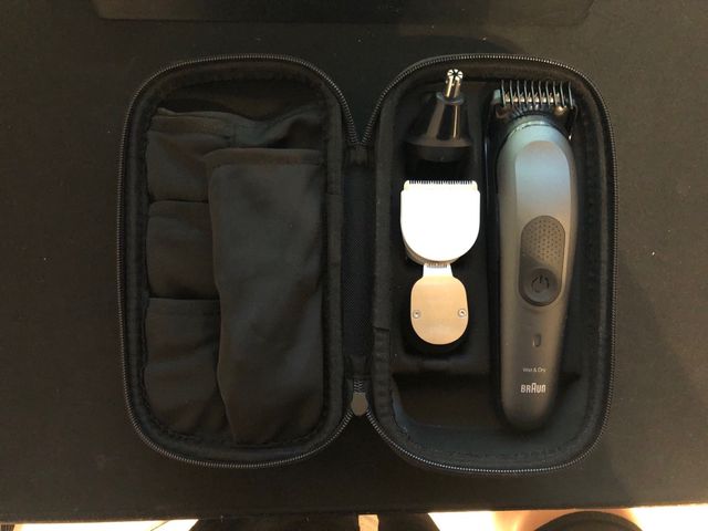 Maquinilla Braun Wet & Dry Negra/Gris