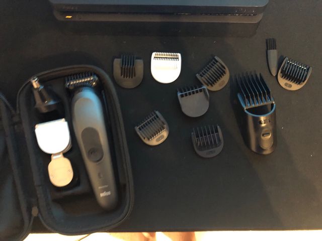 Maquinilla Braun Wet & Dry Negra/Gris