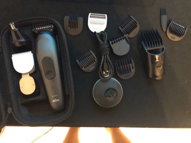 Maquinilla Braun Wet & Dry Negra/Gris