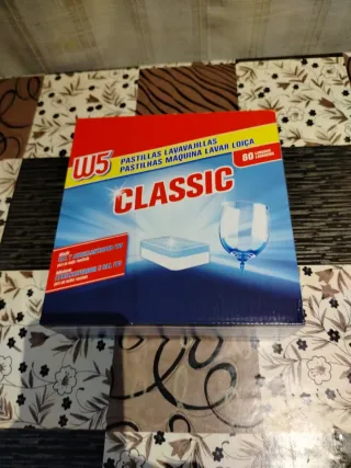 Pastillas Lavavajillas W5 Classic 80uds