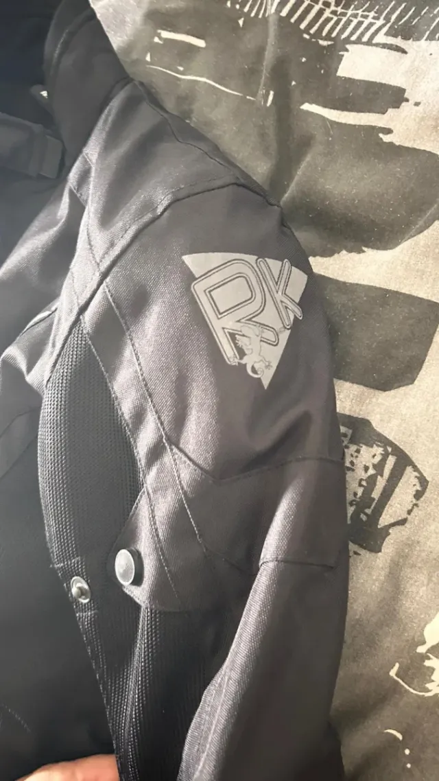 Chaqueta Moto Cordura RK Negra