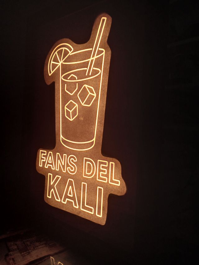 Rótulo Neón Personalizado Fans Del Kali