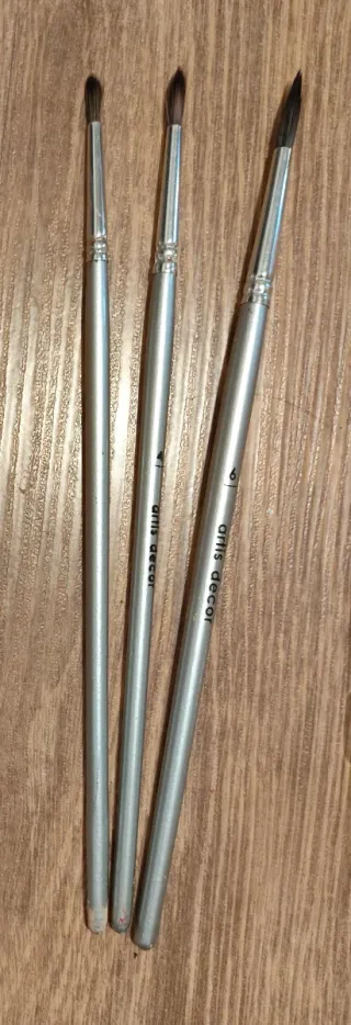 Lote Pinturas Acrílicas+ Pinceles