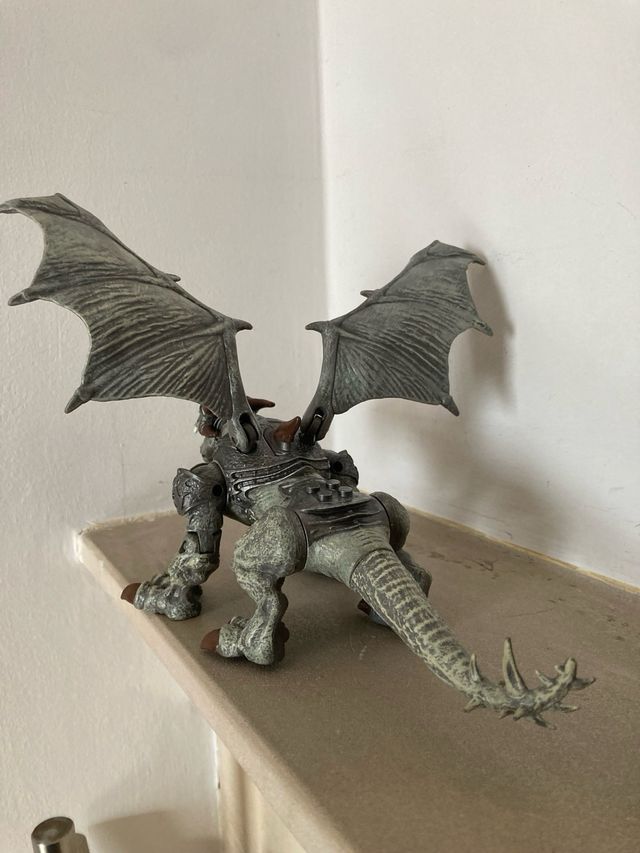 Mega Bloks Dragons Metal Age Silver Armor Argentum