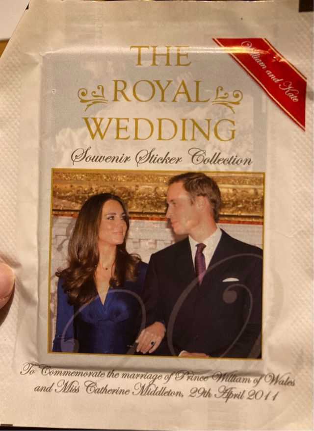Cromos The Royal Wedding 2011