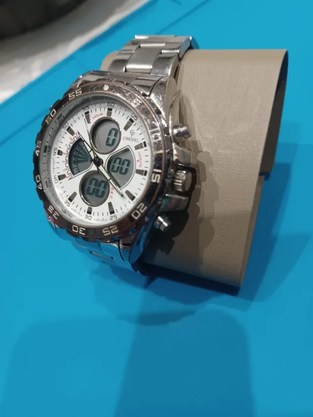 Orologio CHEIFEL Argento e Bianco