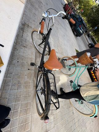 Bici Capri Barcelona Negro-Crema