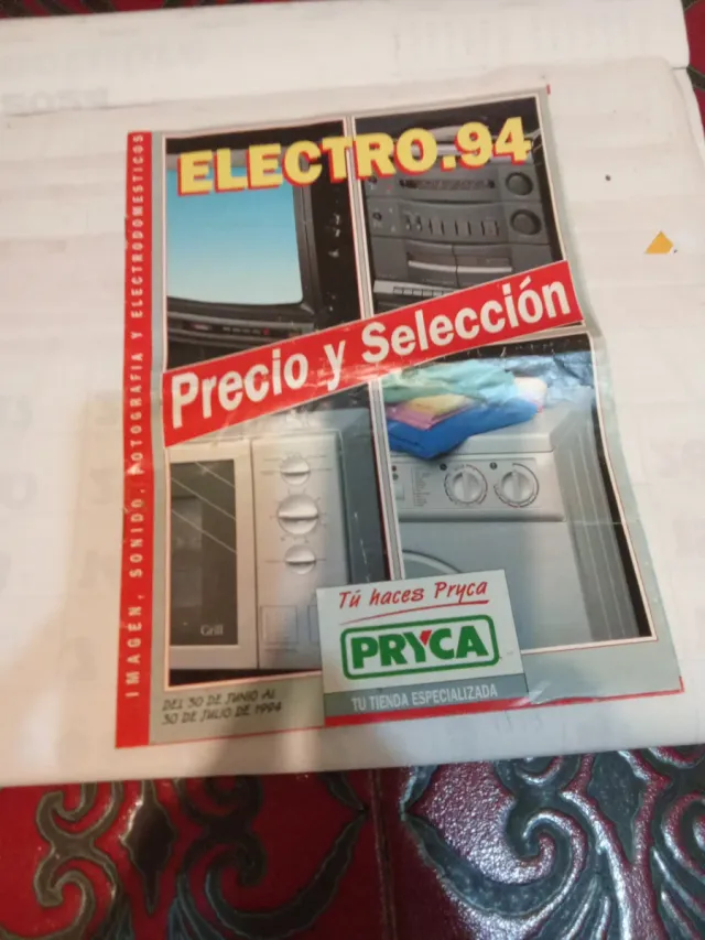 Folleto Pryca Electro 94