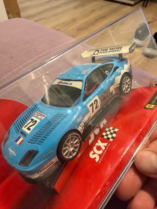 Coche Scalextric SCX Ferrari 72 La Sarthe